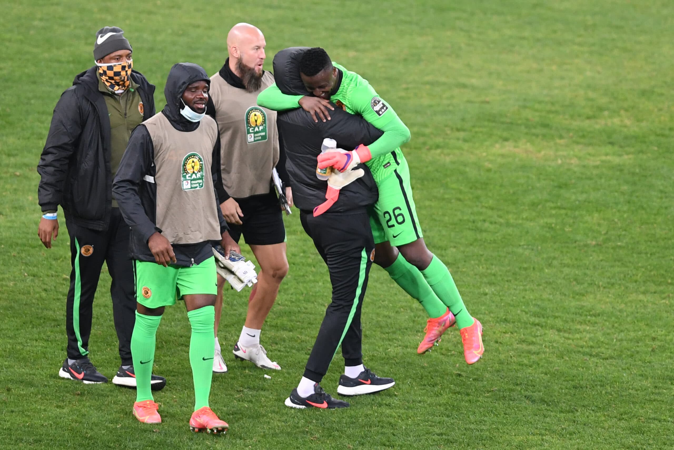 Khune Reacts To Bvuma Heroics