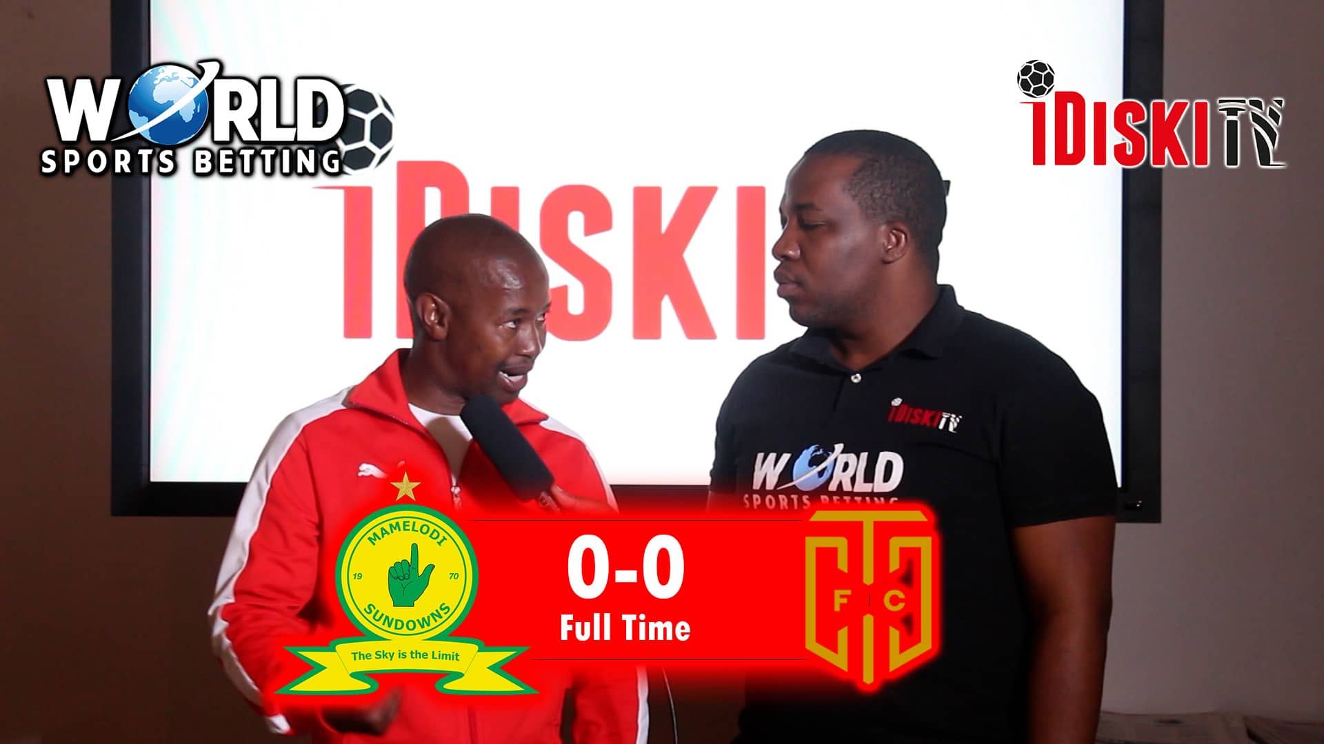 Cape Town City 0-0 Sundowns | City Created Better Chances | Joseph Makhanya