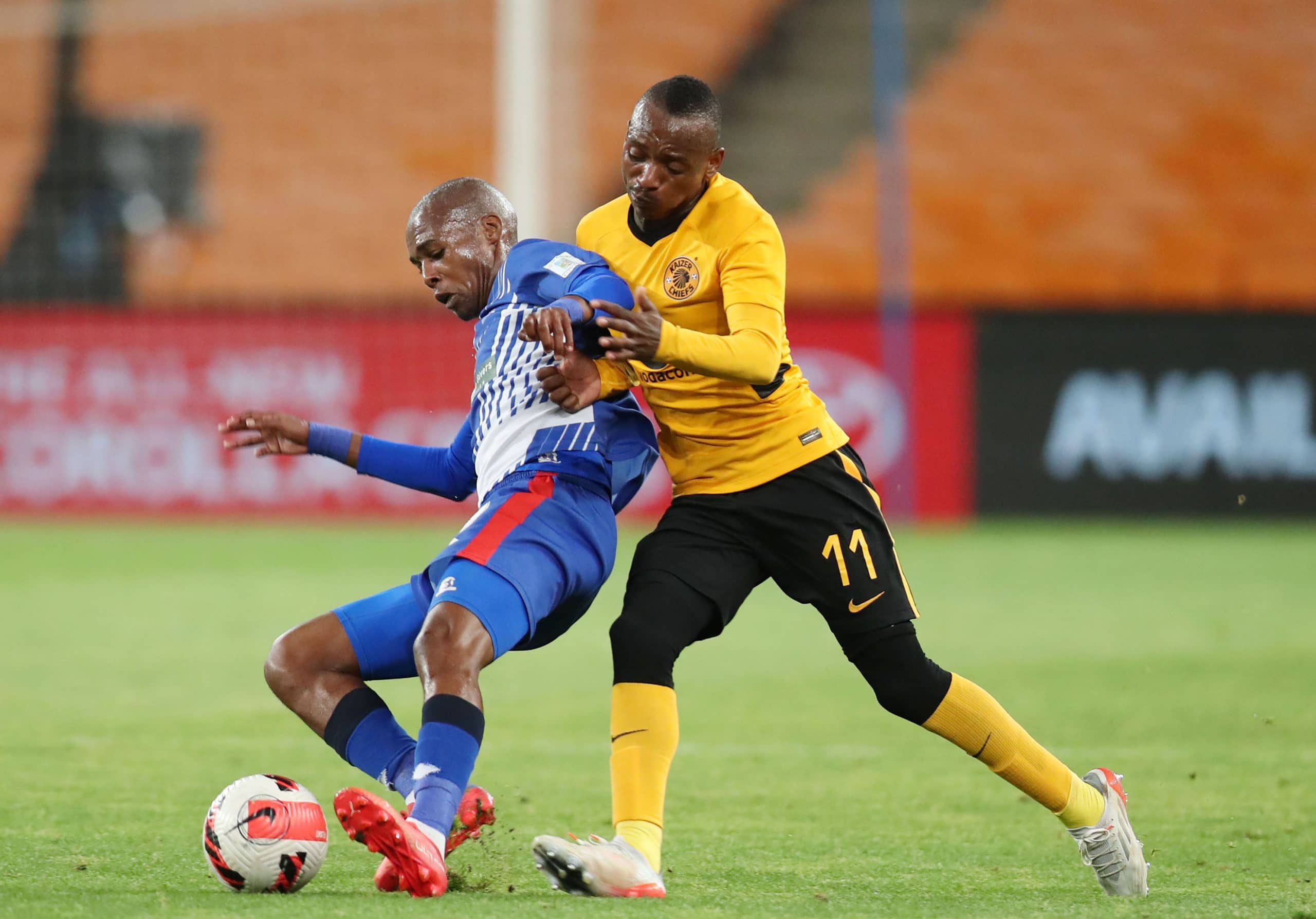 Football - DStv Premiership 2021/22 - Kaizer Chiefs v Maritzburg United - FNB Stadium - Johannesburg