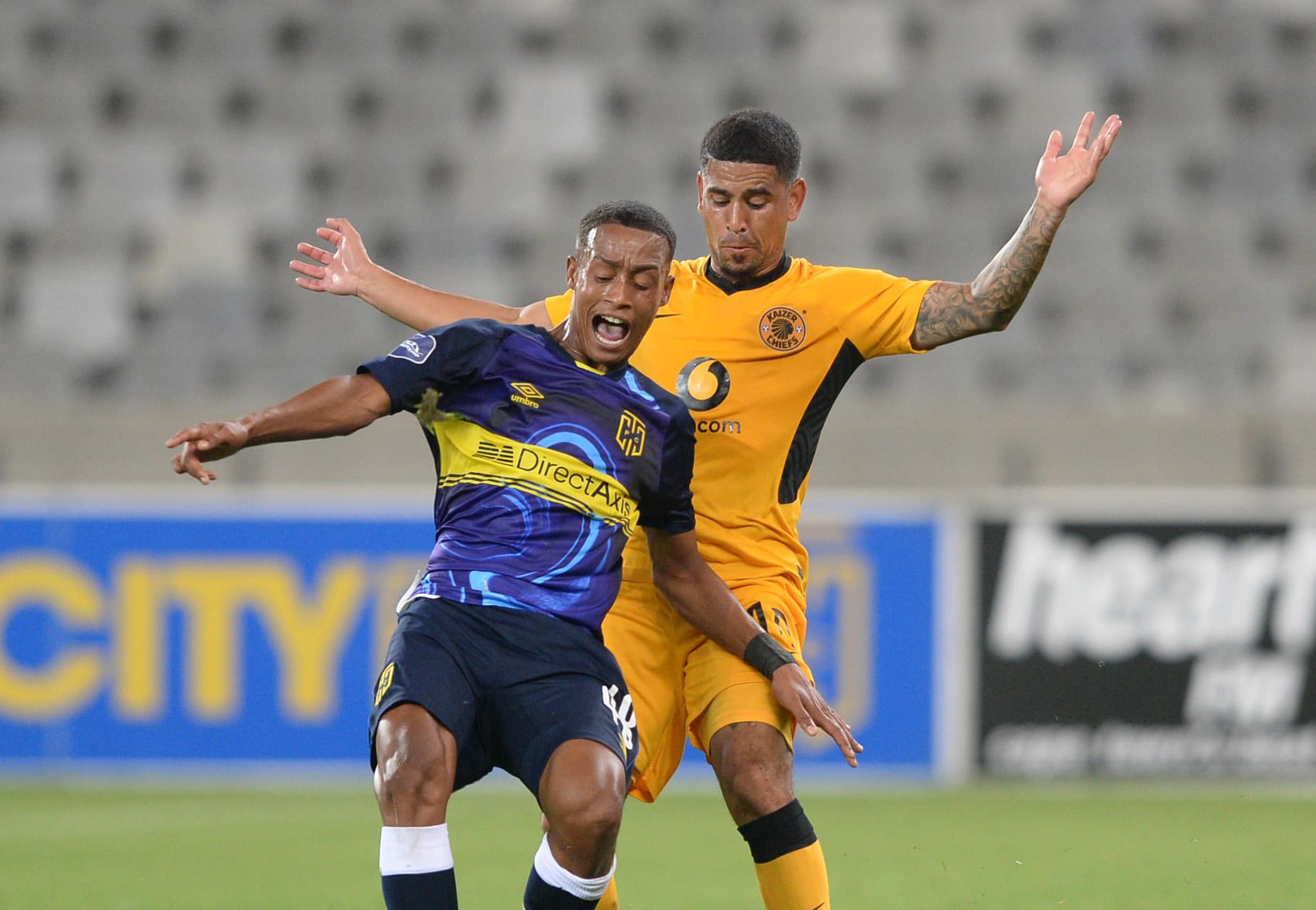 Football - DStv Premiership 2021/22 - Cape Town City v Kaizer Chiefs - Cape Town Stadium