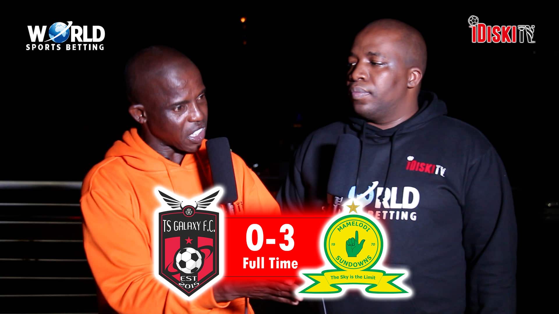 TS Galaxy 0-3 Mamelodi Sundowns | League is Over, Sundowns is Very Dominant | Junior Khanye