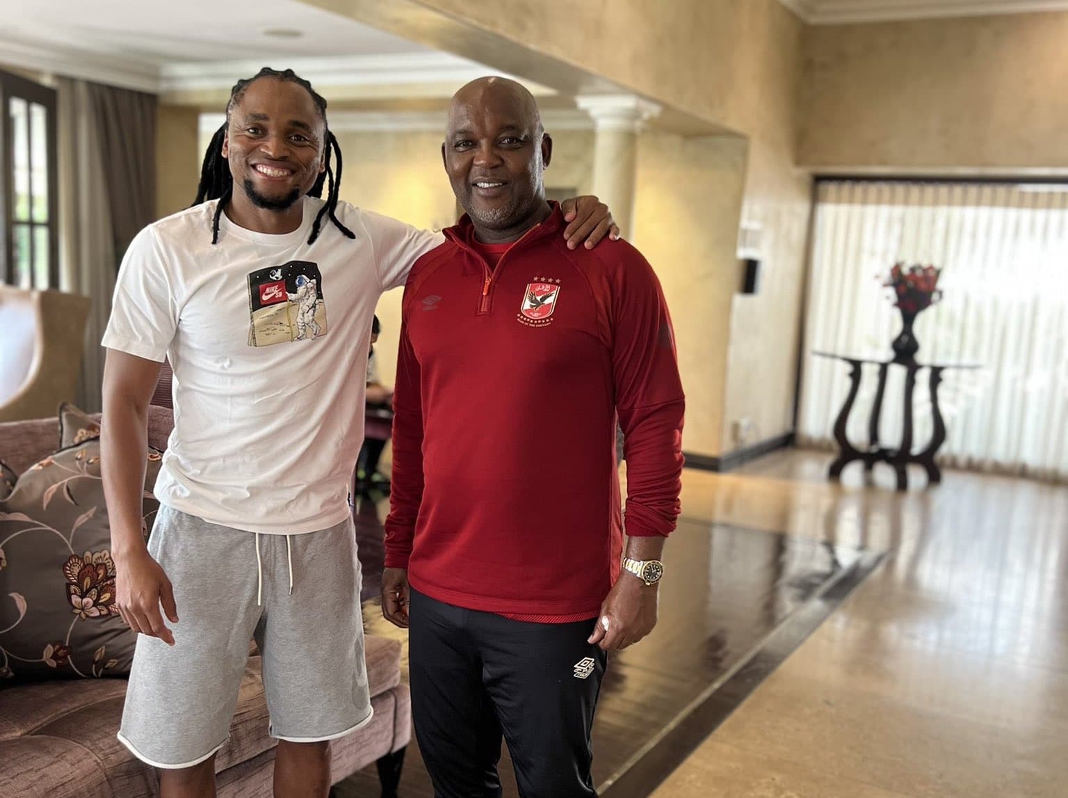 Shabba Welcomes Pitso & Al Ahly At Naturena