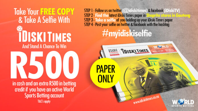 Win R500 Cash Every Week With My iDiski Selfie