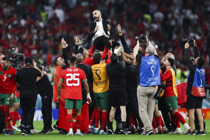 Moroccan Coach Reacts To Historic Win