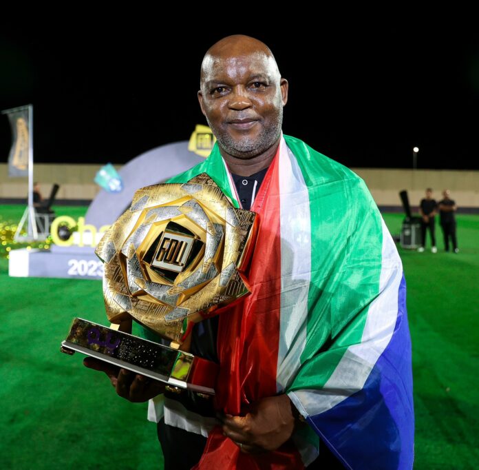 Mosimane Wins Coach Of The Month Award Again