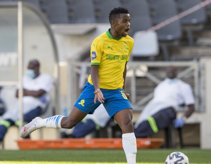 Football - DStv Premiership 2020/21 - TS Galaxy v Mamelodi Sundowns - Mbombela Stadium