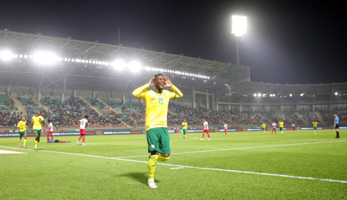 Football - 2023 Africa Cup of Nations - Finals - South Africa v Namibia - Amadou Gon Coulibaly Stadium - Korhogo