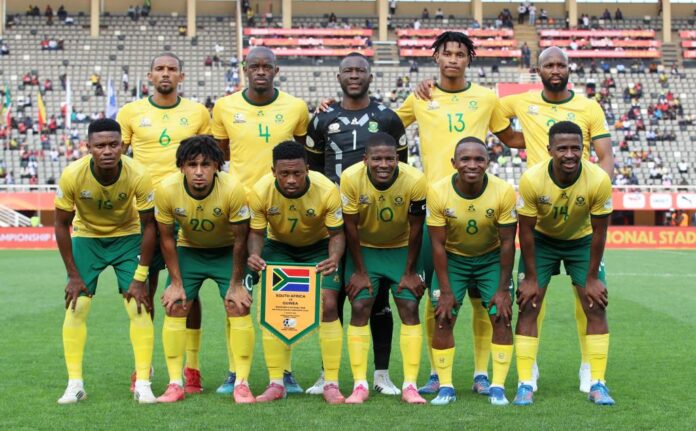 Bafana vs Niger Starting XI Announced