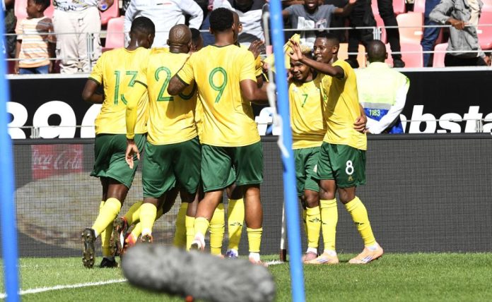 Bafana Hammer Zambia In Gqeberha