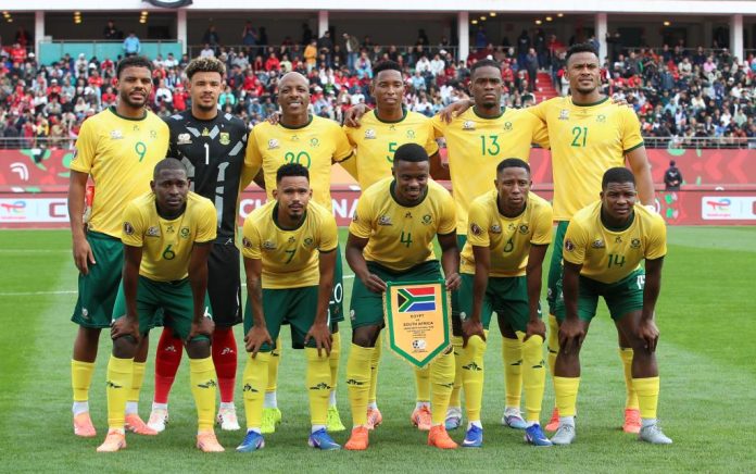 Bafana & Zim Starting XIs Confirmed