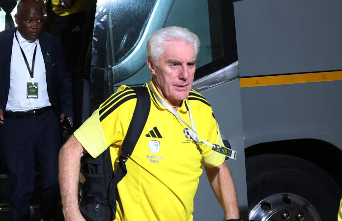 Broos Explains Adams, Mbokazi, Hlongwane Selections