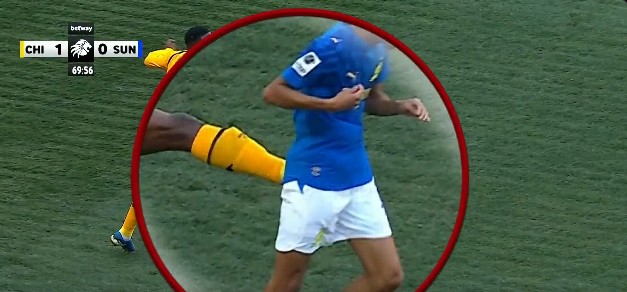 Did Kwinika Escape Red After Matthews Kick? Hlungwani Responds
